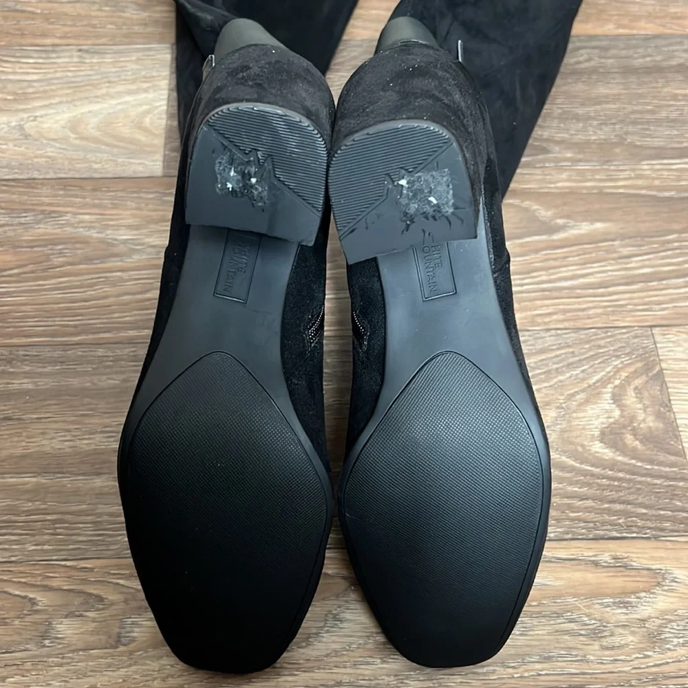 White Mountain Women’s Katrina‎ Tall Boots Black Size 11M
